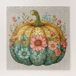 Fall Pumpkin Artwork Puzzle