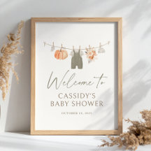 Fall Pumpkin Baby Clothes Baby Dusche Begrüßungsze