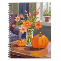 Fall Pumpkin Bouquet | Orange Flowers Autumn