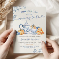 Fall Pumpkin Chinoiserie Kinderdusche Party