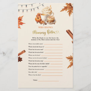 Fall Pumpkin, der Mommy Better Games kennt