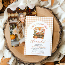 Fall Pumpkin Fresh off Market Brautparty Einladung