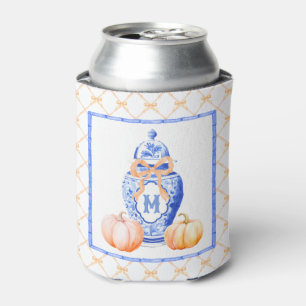 Fall Pumpkin   Ginger Jar Monogram Dosenkühler