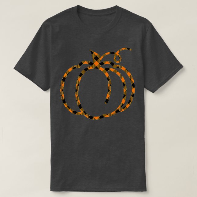 Fall Pumpkin Niedlicher Erntedank Herbst Buffalo P T-Shirt (Design vorne)