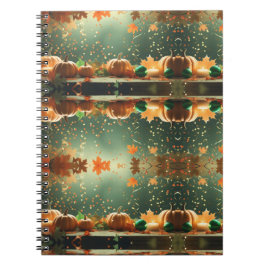 Fall Pumpkin Notebook - Herbst Notizblock