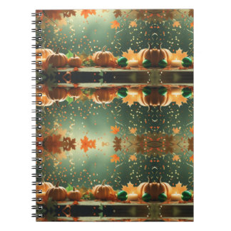 Fall Pumpkin Notebook - Herbst Notizblock