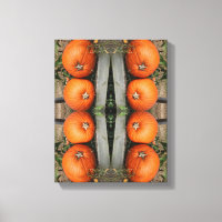 Fall Pumpkin Pair Abstrakt