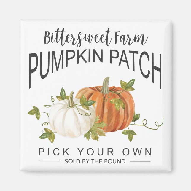 FALL PUMPKIN PATCH MAGNET (Vorne)