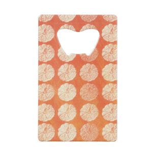 Fall Pumpkin Pattern Geldbeutel Flaschenöffner
