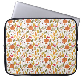 Fall Pumpkin Pattern Laptopschutzhülle