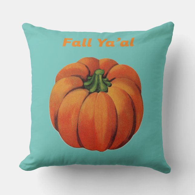 Fall Pumpkin-Wurfkissen, Fall Pumpkin-Kissen, Kissen (Vorderseite)