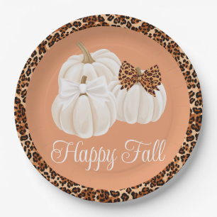 Fall Pumpkins Niedlich Happy Fall Pappteller