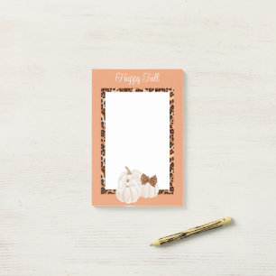 Fall Pumpkins Niedlich Happy Fall Post-it Klebezettel