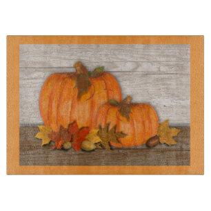 Fall Pumpkins Schneidebrett