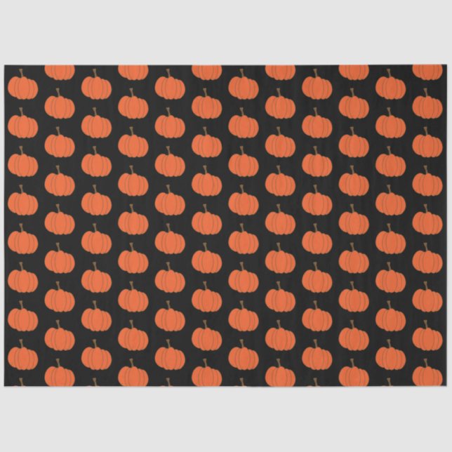 Fall Pumpkins Seidenpapier (Vorderseite)
