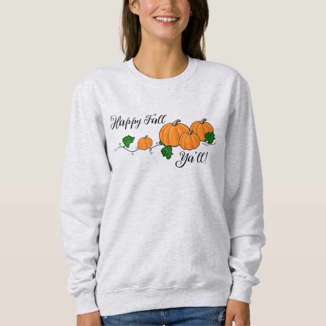 Fall Pumpkins Sweatshirt (Vorderseite)