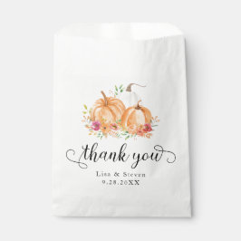 Fall Pumpkins Vielen Dank für die Taschen Geschenktütchen