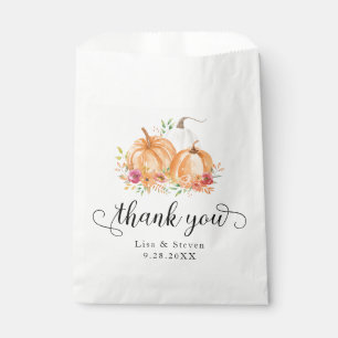 Fall Pumpkins Vielen Dank für die Taschen Geschenktütchen