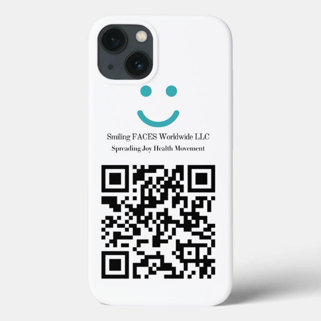 Fall QR Case-Mate iPhone Hülle (Rückseite)