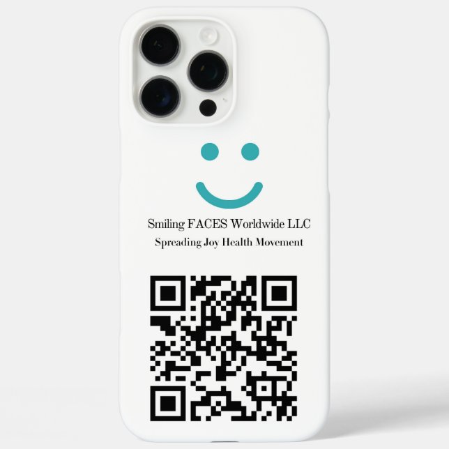 Fall QR iPhone 16 Pro Max Hülle (Rückseite)