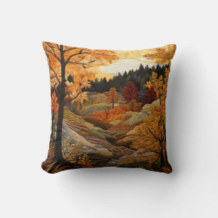 Fall Quilt-Wurfkissen Kissen