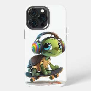 Fall "Radical Turtle Skateboarder iPhone" iPhone 13 Pro Hülle