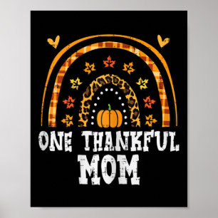 Fall Rainbow Dank Mama Erntedank Family Mama Poster