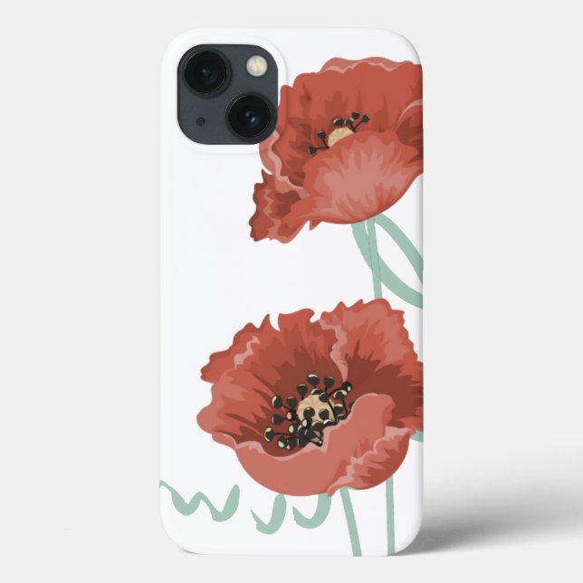 Fall Red Peonies iPad Mini Case-Mate iPhone Hülle (Rückseite)