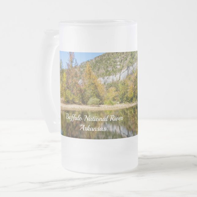 Fall Reflections Buffalo National River Tasse (Vorderseite Links)