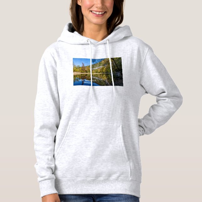 Fall Reflections Buffalo River Women's Hoodie (Vorderseite)