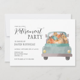 Fall-Rente-Party Einladung