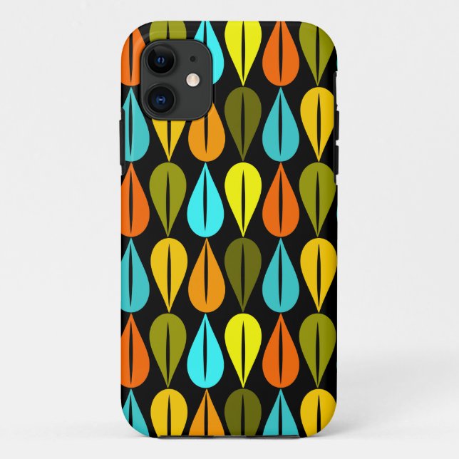 Fall Retro Droplets Fall Mate iPhone Case-Mate iPhone Hülle (Rückseite)
