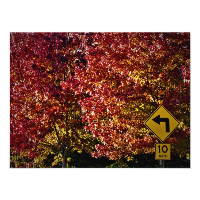 "F'all right Dann" Fotodruck (Vorne)