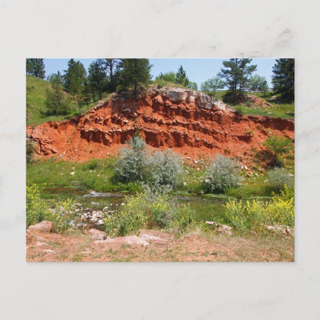 Fall River, Hot Springs, South Dakota Postkarte (Vorderseite)