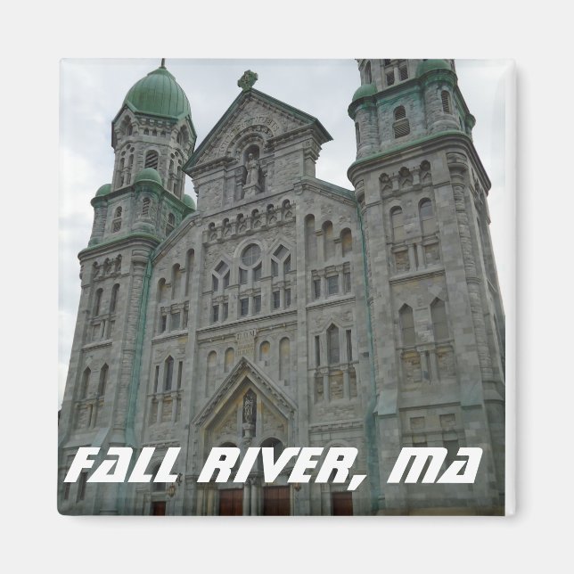 Fall River, Kirche Massachusetts Magnet (Vorne)
