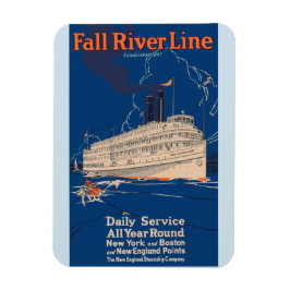 Fall River Line Magnet