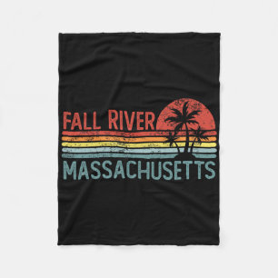 Fall River Machusetts Lustige Usa Stadt Trip Home  Fleecedecke
