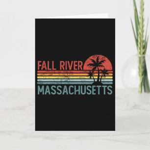 Fall River Machusetts Lustige Usa Stadt Trip Home Karte