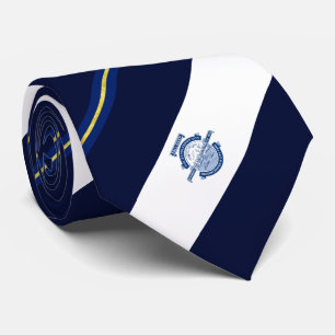 Fall River (Massachusetts) Stadtflagge Neck Tie Krawatte
