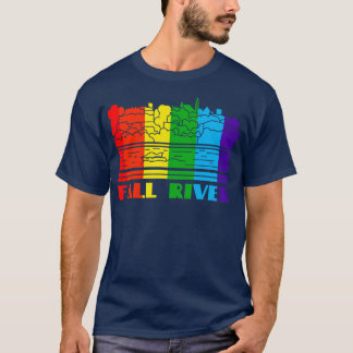 Fall River Pride Fall River LGBT Geschenk LGBTQ Su T-Shirt