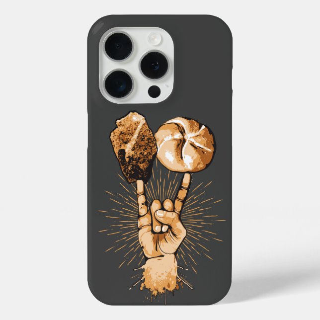 Fall Rock and Roll Case-Mate iPhone Hülle (Rückseite)