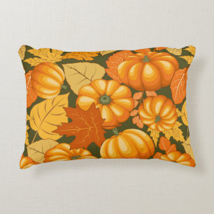 Fall Saison Halloween Pumpkins Muster Dekokissen