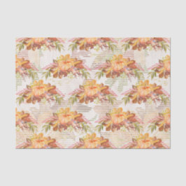 Fall Saisonale Wasserfarbe Kürbisgewebe Seidenpapier