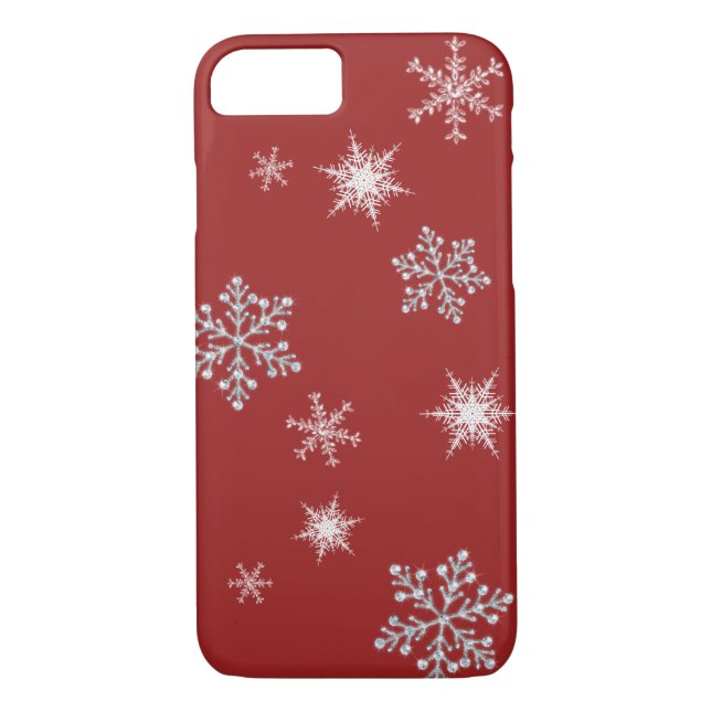 Fall Santa's Red iPhone 7 Case-Mate iPhone Hülle (Rückseite)