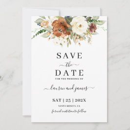 Fall Save the Date Einladung
