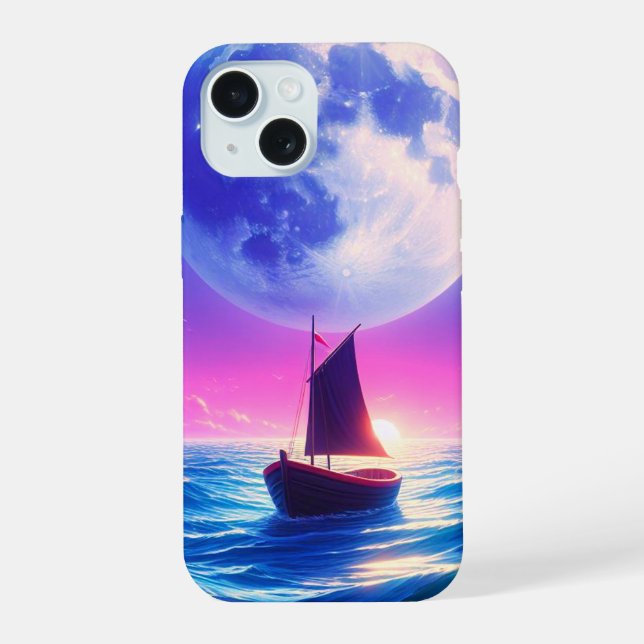 Fall Segelfunk iPhone 16 Plus Hülle (Rückseite)