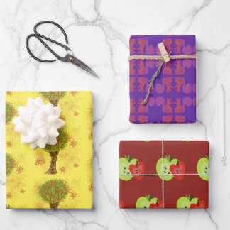 Fall Sie alle Wrapper Geschenkpapier Set