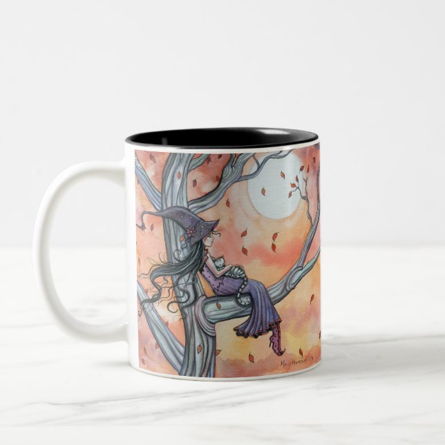 Fall Slumber Hexenkatze Tasse Molly Harrison (Links)