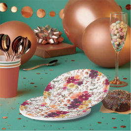 Fall Splendor Bloral Baby Shooting Paper Teller