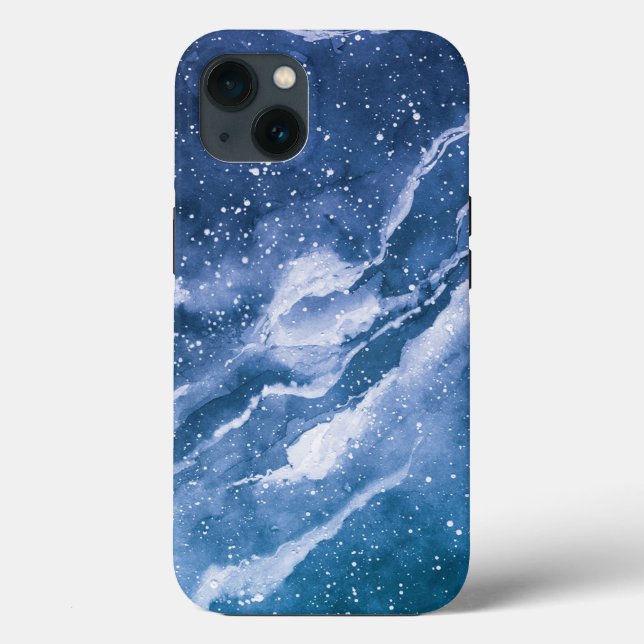 Fall Stardust Cosmic Blues Case-Mate iPhone Hülle (Rückseite)